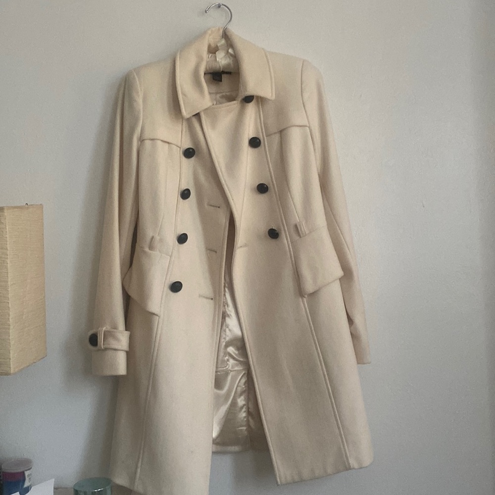 Victoria’s Secret white coat (size 0)